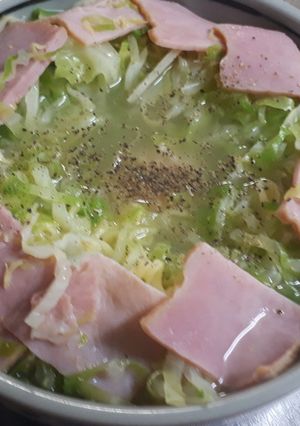 キャベツいっぱいの「鳥の巣ラーメン」-レシピのメイン写真