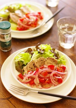 レンチン豚ヒレ肉のさっぱりマリネサラダ-レシピのメイン写真