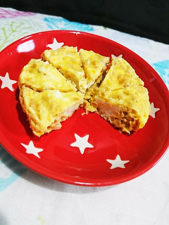 手づかみ離乳食✨レンジ納豆オムレツ✨-レシピのメイン写真