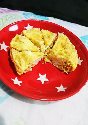 手づかみ離乳食✨レンジ納豆オムレツ✨-レシピのメイン写真