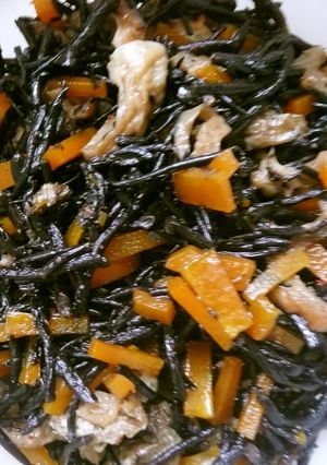 ひじきの煮物　ベジタリアン御用達♪-レシピのメイン写真