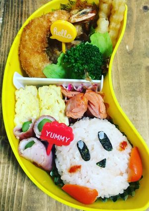 スマブラキャラ弁!カービー運動会のお弁当-レシピのメイン写真