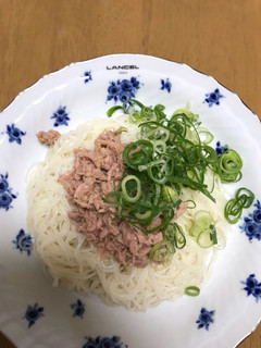 そうめん♪+ツナ缶-レシピのメイン写真