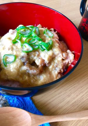 とろり甘辛☆ふんわり卵のあんかけ肉丼-レシピのメイン写真