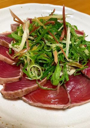 我が家の鰹のタタキ-レシピのメイン写真