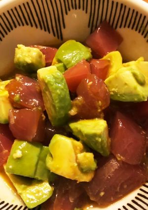 低糖質！マグロとアボカドの漬け-レシピのメイン写真