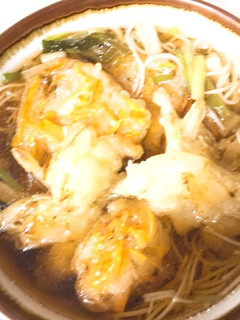 一口大かき揚げにゅうめん-レシピのメイン写真