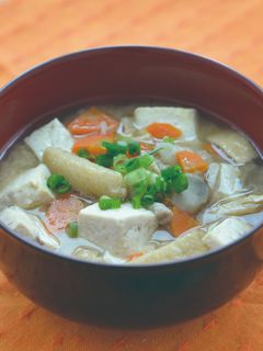 木綿豆腐の豚汁-レシピのメイン写真