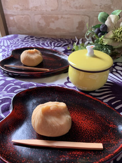 簡単料理『白あんミルクの茶巾絞り』-レシピのメイン写真