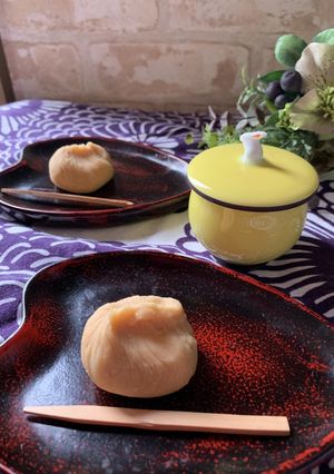簡単料理『白あんミルクの茶巾絞り』-レシピのメイン写真