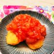 お弁当に☆簡単チキンナゲットのエビチリ風