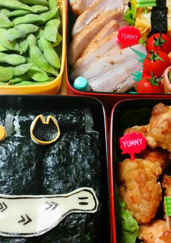 記録　ししゃもねこ　運動会弁当-レシピのメイン写真