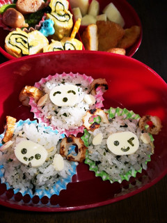 可愛くて簡単 羊のキャラ弁-レシピのメイン写真