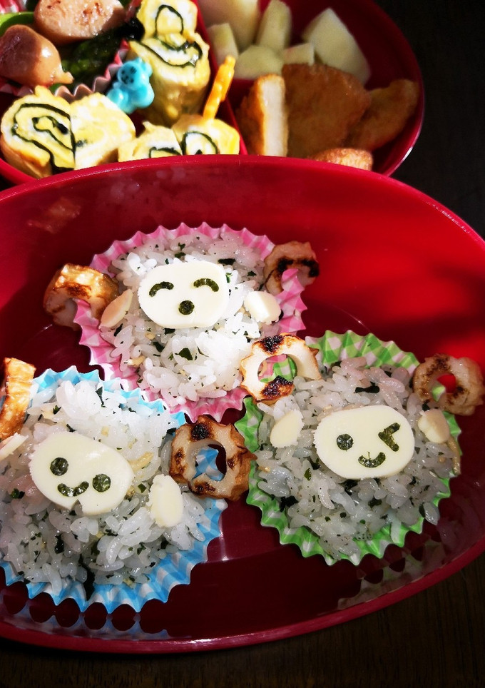 可愛くて簡単　羊のキャラ弁-レシピのメイン写真