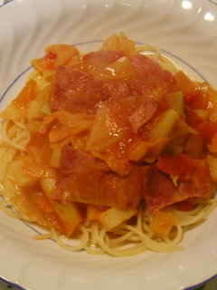 ミネストローネスープパスタ!-レシピのメイン写真