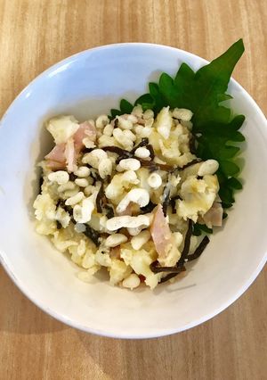 塩昆布たぬきポテトサラダ★-レシピのメイン写真
