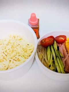 冷やし中華弁当-レシピのメイン写真