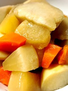 ずぼら里芋の鶏皮煮-レシピのメイン写真