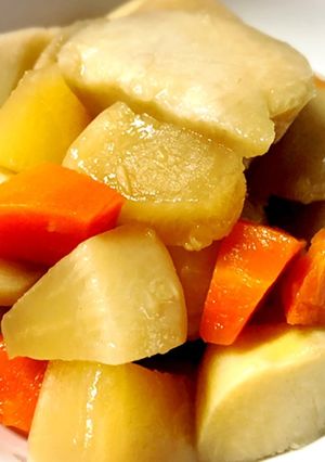 ずぼら里芋の鶏皮煮-レシピのメイン写真