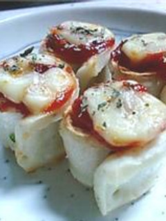 お弁当おかず★クルクル竹輪のピザ風-レシピのメイン写真