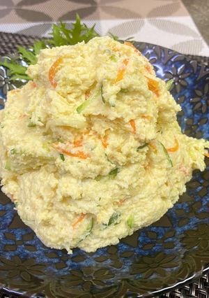 おからで作る！節約ヘルシーポテト風サラダ-レシピのメイン写真