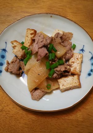 大根と豚こまの和風炒め-レシピのメイン写真