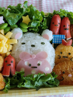 すみっコぐらし弁当!キャラ弁-レシピのメイン写真
