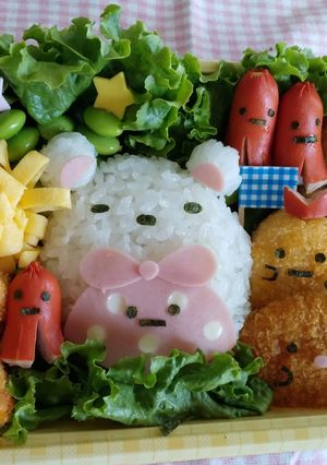 すみっコぐらし弁当!キャラ弁-レシピのメイン写真
