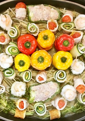 野菜で飲茶！ホットプレートで！森之翼-レシピのメイン写真