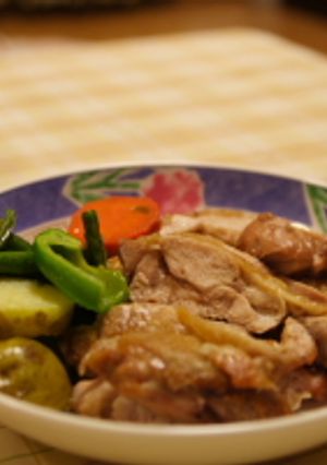 塩だけ簡単かしわ-レシピのメイン写真