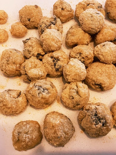 ご飯でおはぎ 黒ごまあんこときな粉-レシピのメイン写真