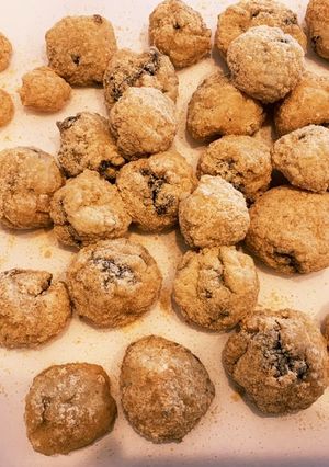 ご飯でおはぎ 黒ごまあんこときな粉-レシピのメイン写真
