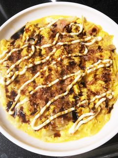 たっぷり白菜と魚肉ソーセージの卵とじ-レシピのメイン写真