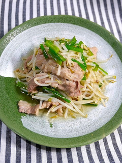 糖質制限!ほったらかし☆牛ニラもやし-レシピのメイン写真