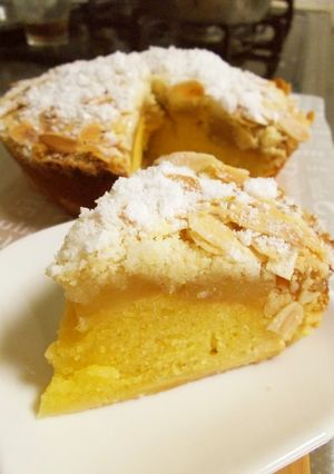 りんごのアマンドケーキ♡クランブルのせ♡-レシピのメイン写真