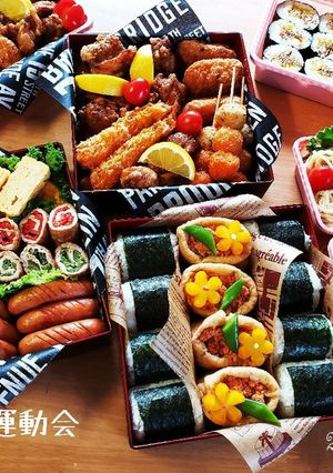 2019'運動会弁当-レシピのメイン写真