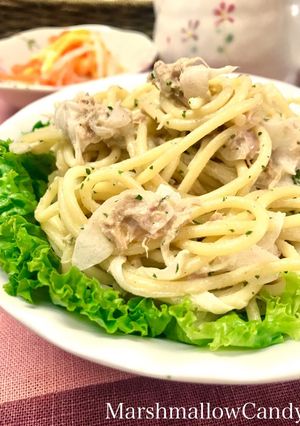 簡単♡ツナとオニオンのスパサラダ♡-レシピのメイン写真