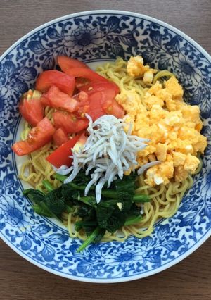 流水麺で、ごまだれ冷やし中華-レシピのメイン写真