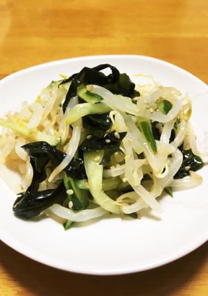 モヤシと乾燥わかめのナムル-レシピのメイン写真