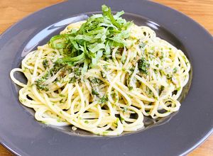 簡単！絶品！シソとしらすのパスタ-レシピのメイン写真