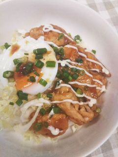 鶏胸肉の照り焼き丼-レシピのメイン写真