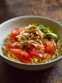 白ごまをすって作る冷やし中華のごまだれ-レシピのメイン写真