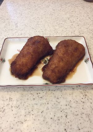 リメイクレシピ!白身魚のフライの煮付け-レシピのメイン写真