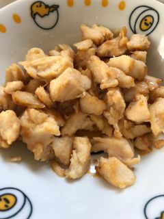 サラダチキンのしょうゆ炒め-レシピのメイン写真