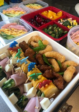 運動会 お弁当 春-レシピのメイン写真