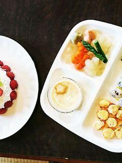 一歳バースデープレート☆-レシピのメイン写真
