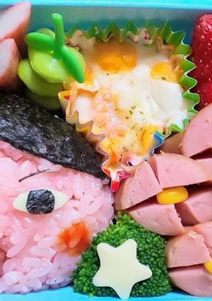 キャラ弁 おしり探偵-レシピのメイン写真