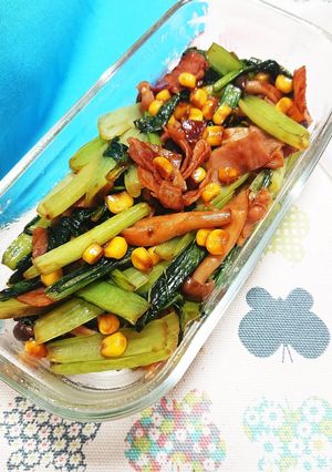 弁当・常備菜に！小松菜のオイスター炒め-レシピのメイン写真