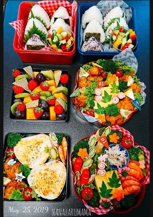 ❤️2019年 小学校 運動会お弁当❤️-レシピのメイン写真