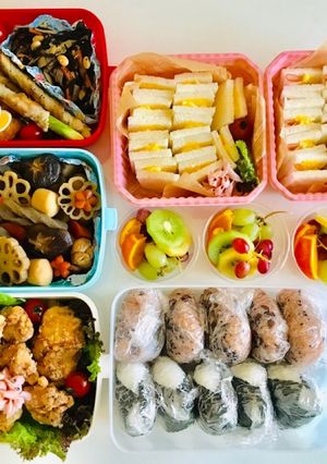 令和元年運動会お弁当・遠足お弁当メニュー-レシピのメイン写真